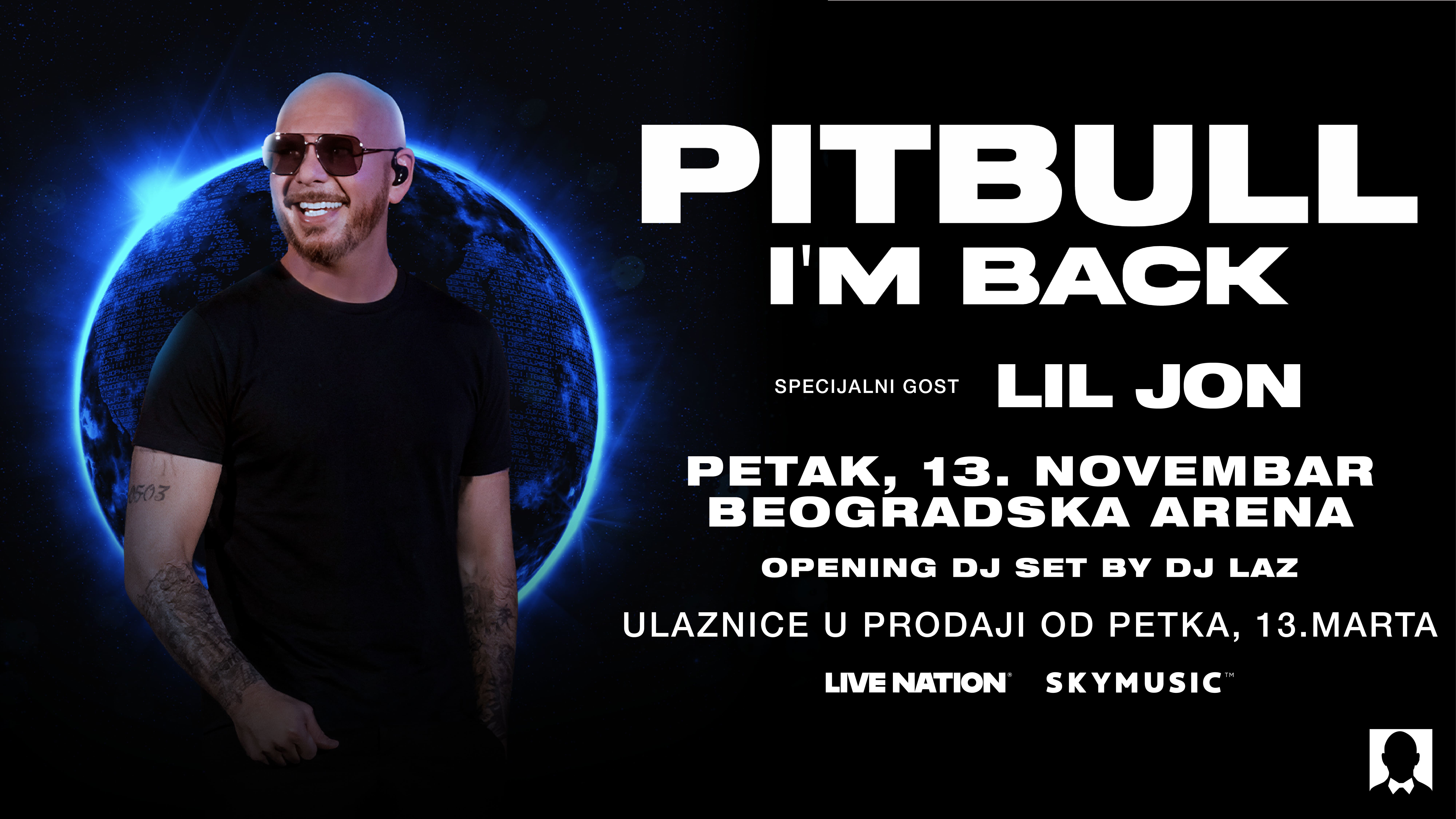 PITBULL proširio evropsku turneju! MR. WORLDWIDE 13. NOVEMBRA U BEOGRADSKOJ ARENI