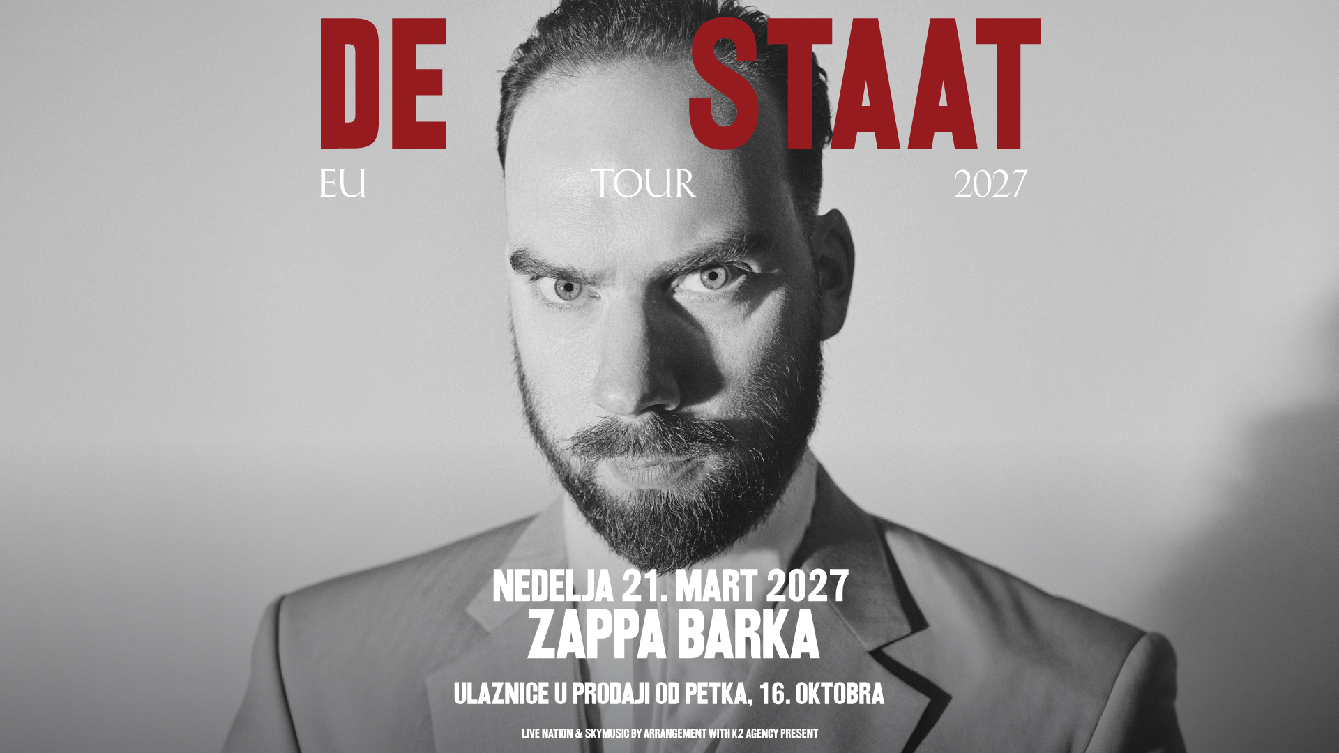 Holandski art-rok giganti De Staat u Beogradu 21. marta u okviru svoje evropske turneje - koncert zakazan na Zappa barci 