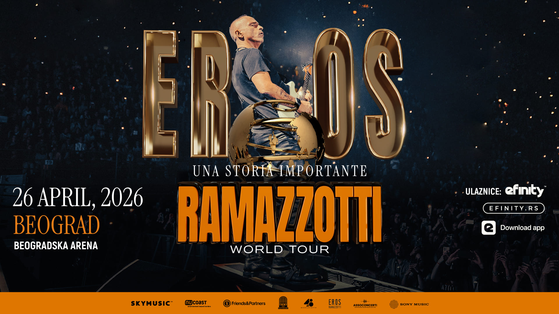 EROS RAMACOTI 26. APRILA 2026. U BEOGRADSKOJ ARENI